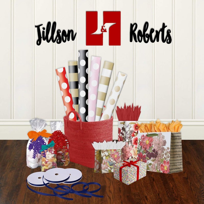 Jillson Roberts Bulk 5/8-Inch Double Faced Satin Ribbon Available in 21 Colors, Navy, 100 Yard Spool (BFR0926) - Image 2